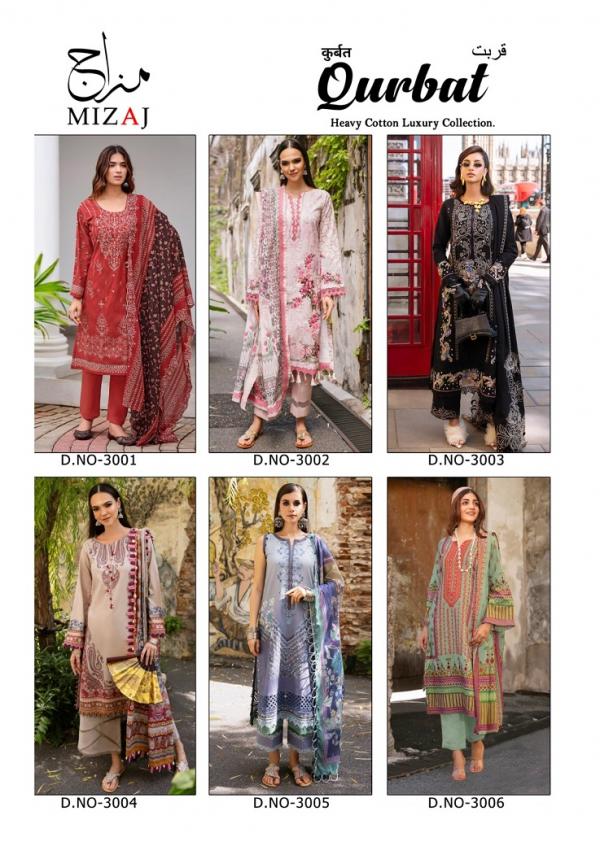 Mizaj Qurbat Vol-3 – Dress Material